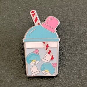 LOUNGEFLY Hello Kitty And Friends Boba Blind Box Enamel Pin, Tuxedo Sam